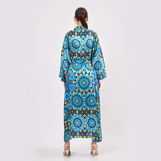 %100 İpek Kimono Kaftan | Elhamra 2 | Nomads Felt
