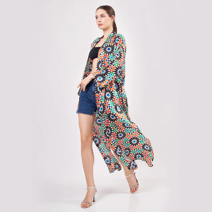 %100 İpek Kimono Kaftan | Elhamra 12 | Nomads Felt