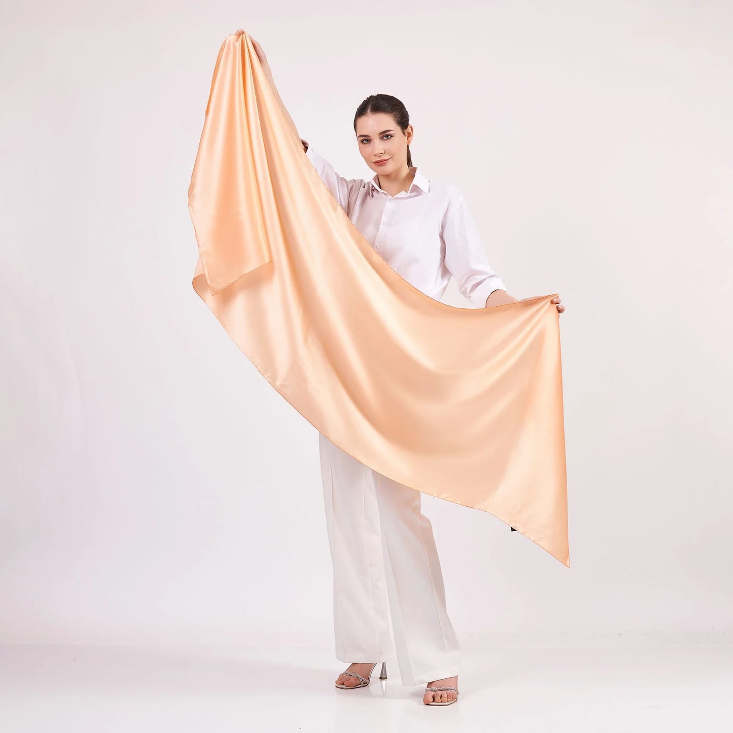 Somon 70x200 İpek Fular