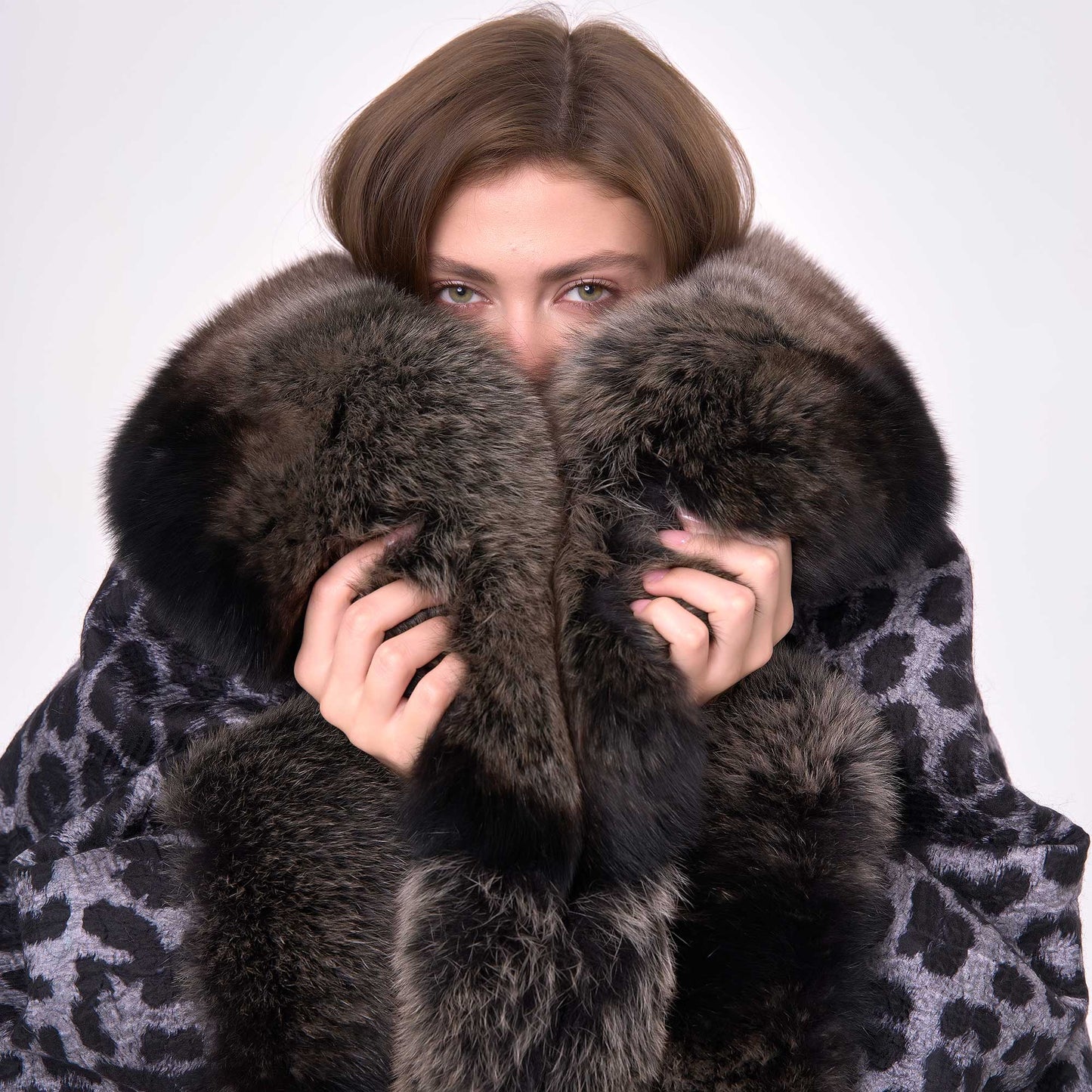 Leopar Desenli Kürklü Panço