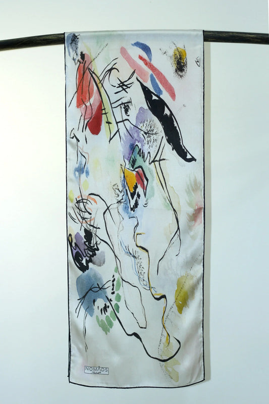 32x160 Kandinsky Composition İpek Fular